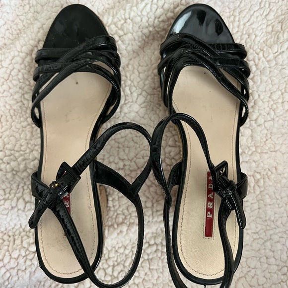 Prada wedge sandals - Picture 2 of 5